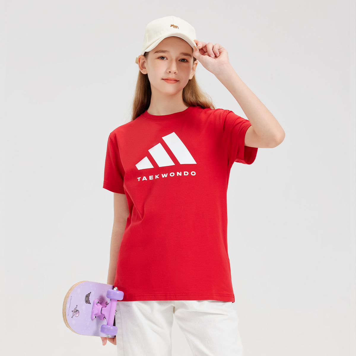 Футболка с коротким рукавом AdiCLTS24TKT RW для детей 3-7 лет Adidas, Adiclts24Tkt-Rw — фото 3