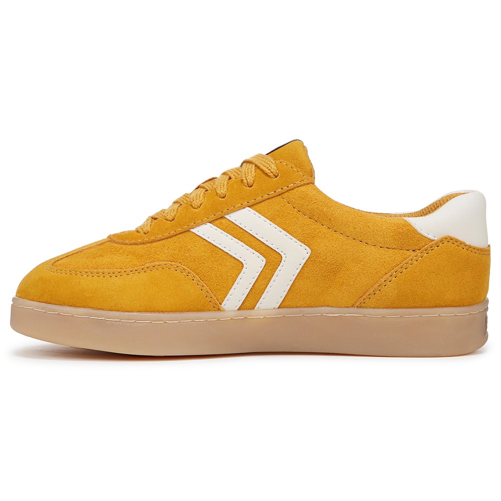 Кроссовки Dr. Scholl's x Milk Bar Rebel Sport из коллекции Dr. Scholl'S Orig, цвет cornflake crunch yellow suede — фото 4