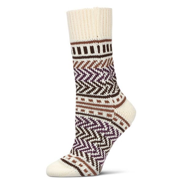 

Носки Zag dash chunky knit boot Memoi, Winter White