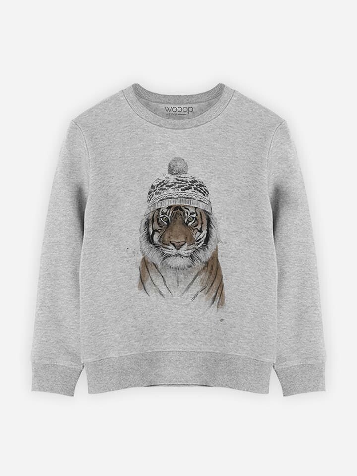 

Толстовка WOOOP Siberian Tiger, серый
