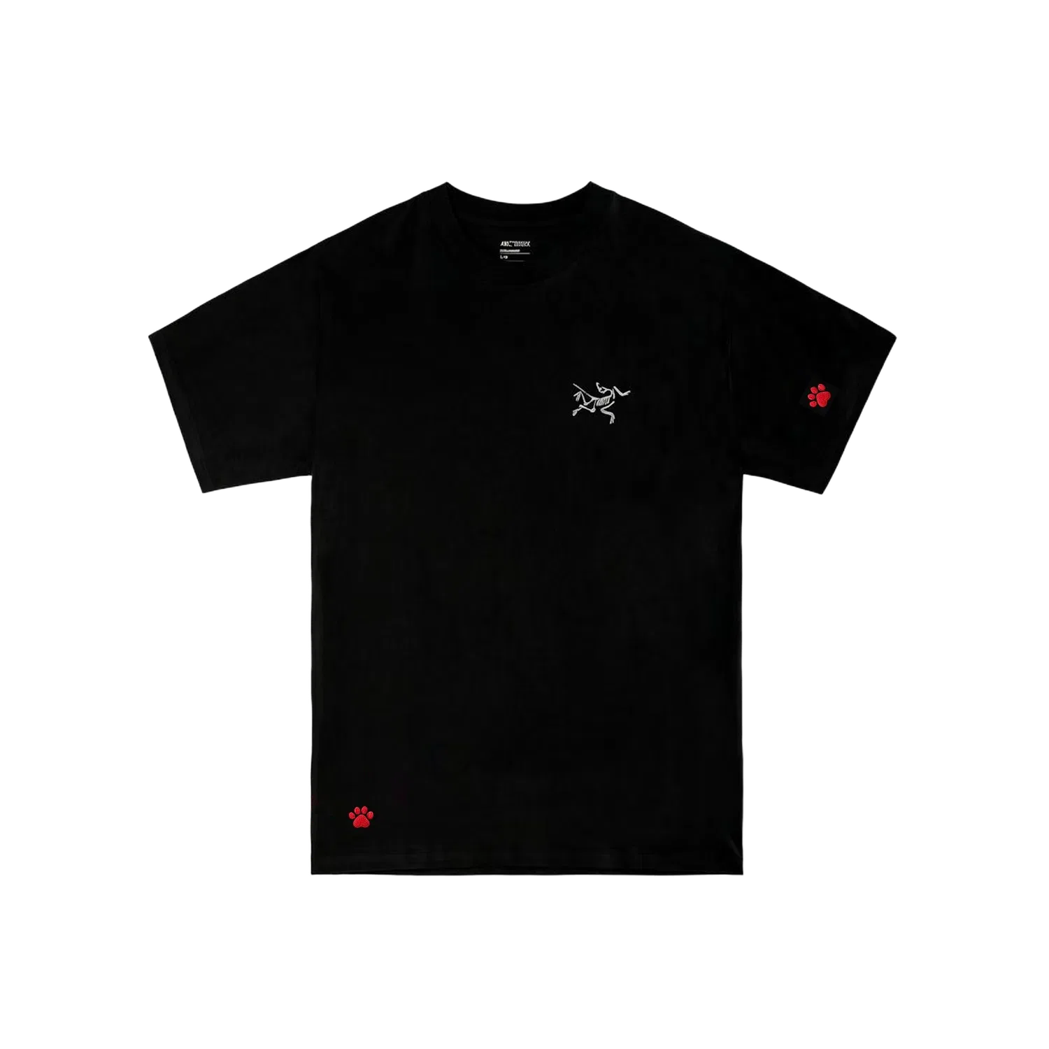 Arcteryx Футболка хлопковая KRAGG Arc'teryx черная