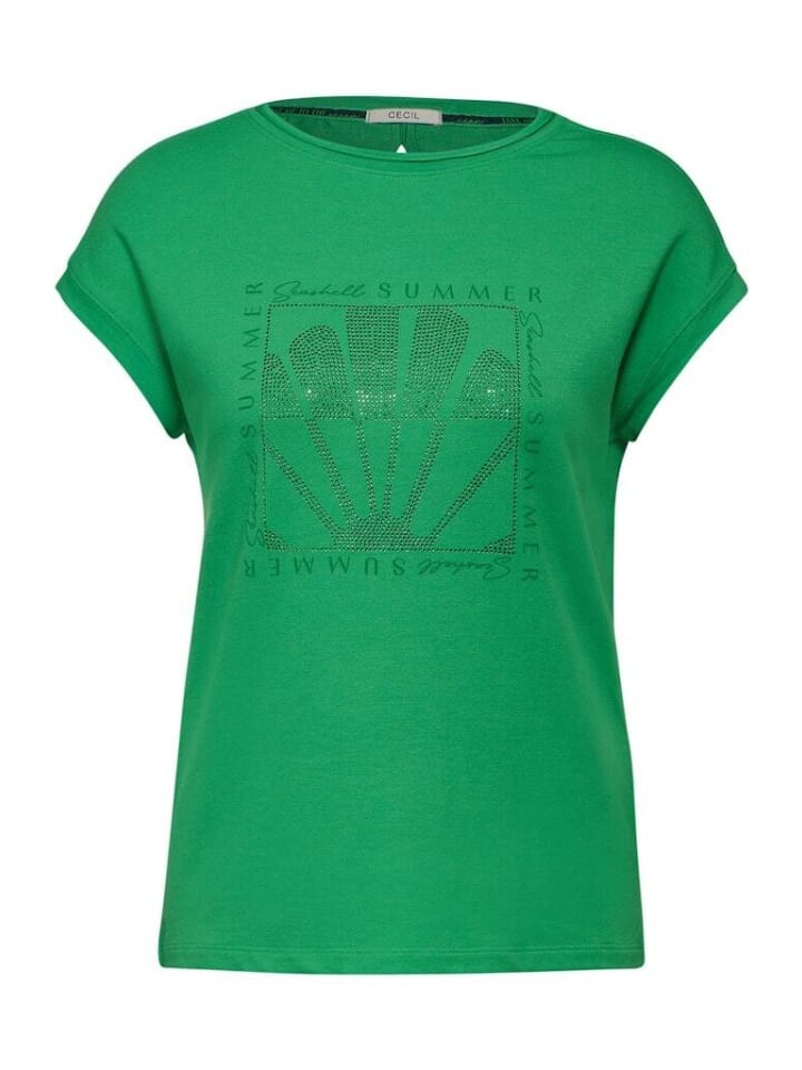 

Футболка Cecil T-Shirt, цвет fresh apple green