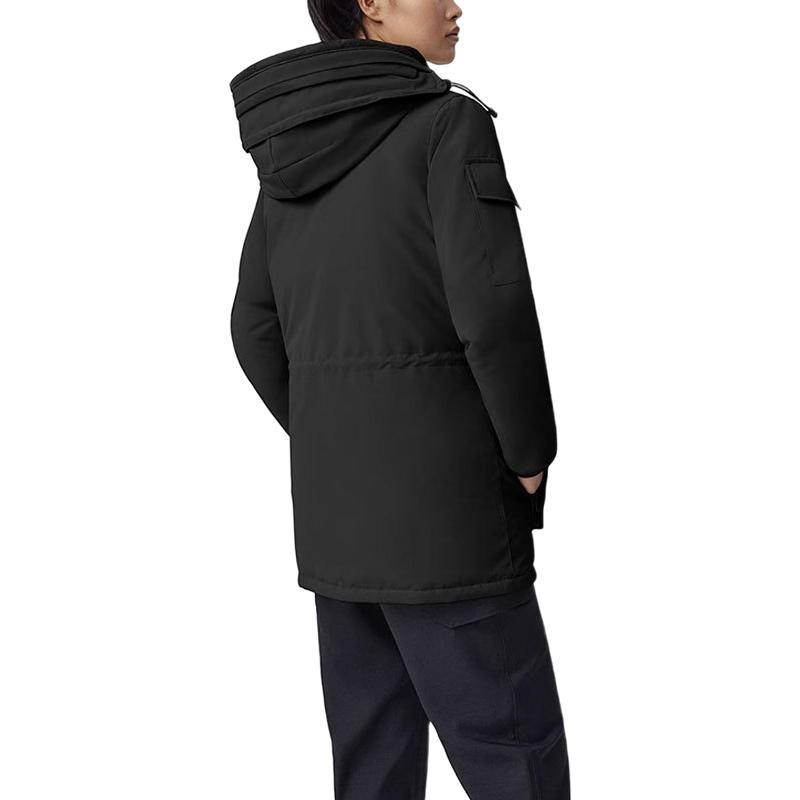 Canada Goose Женская экспедиционная парка классического кроя в синем цвете, Black — фото 3