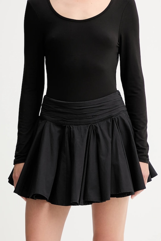 

Юбка из хлопка TULIP Allsaints, черный