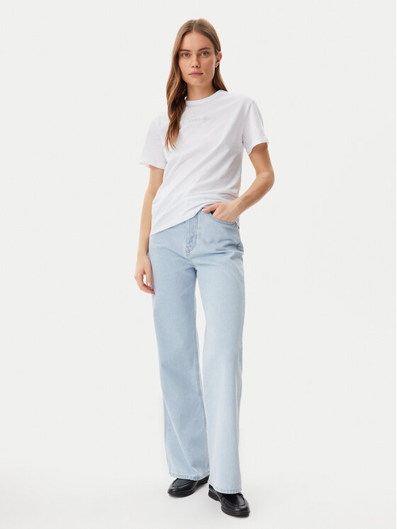 Футболка обычного кроя K20K208294 Calvin Klein, белый — фото 2