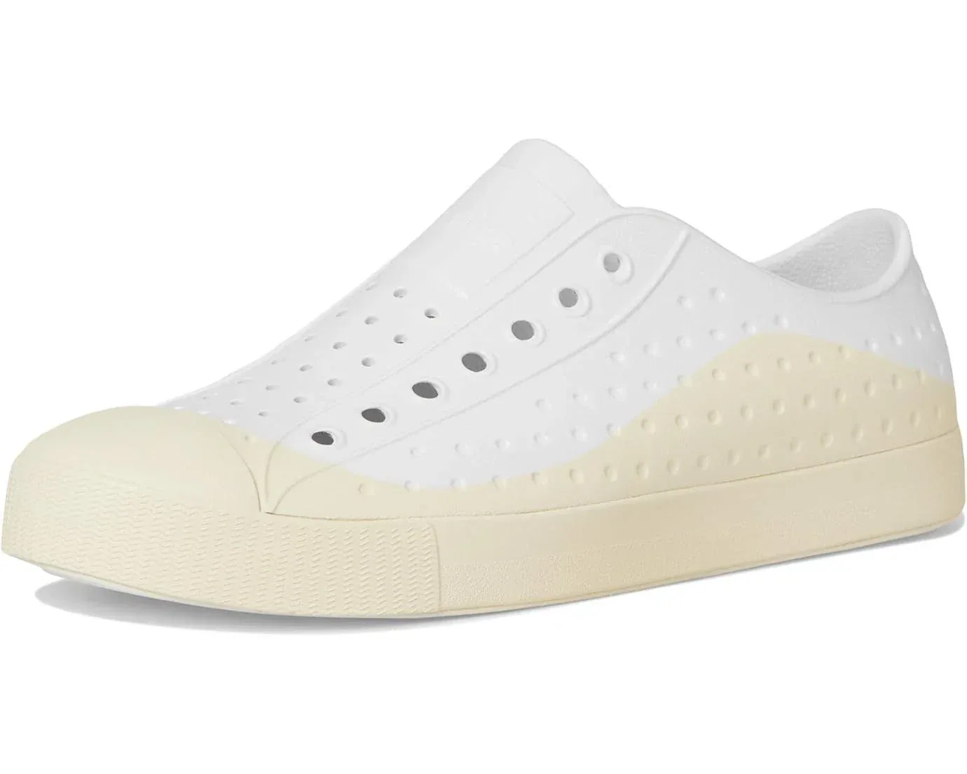 Белые повседневные туфли Jefferson Wanderfoam Roam с перфорацией HAWK244 Native Shoes — фото 3