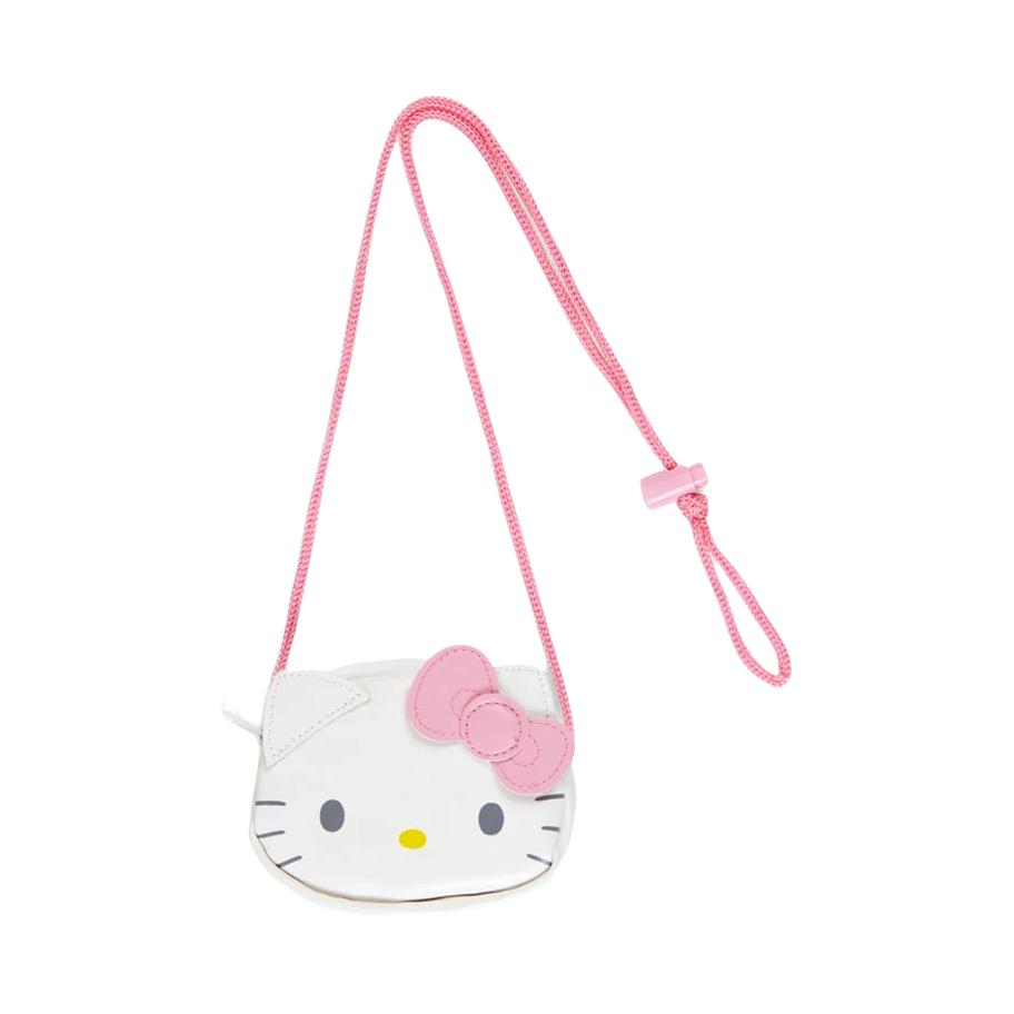 

Sanrio Кошелек Hello Kitty из полиуретана женский бело-розовый, White Pink