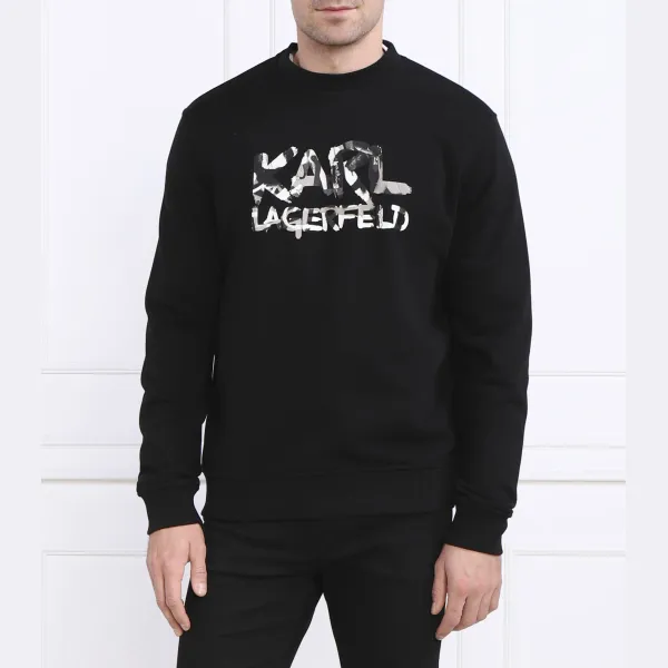 

Толстовка обычного кроя Karl Lagerfeld, черный