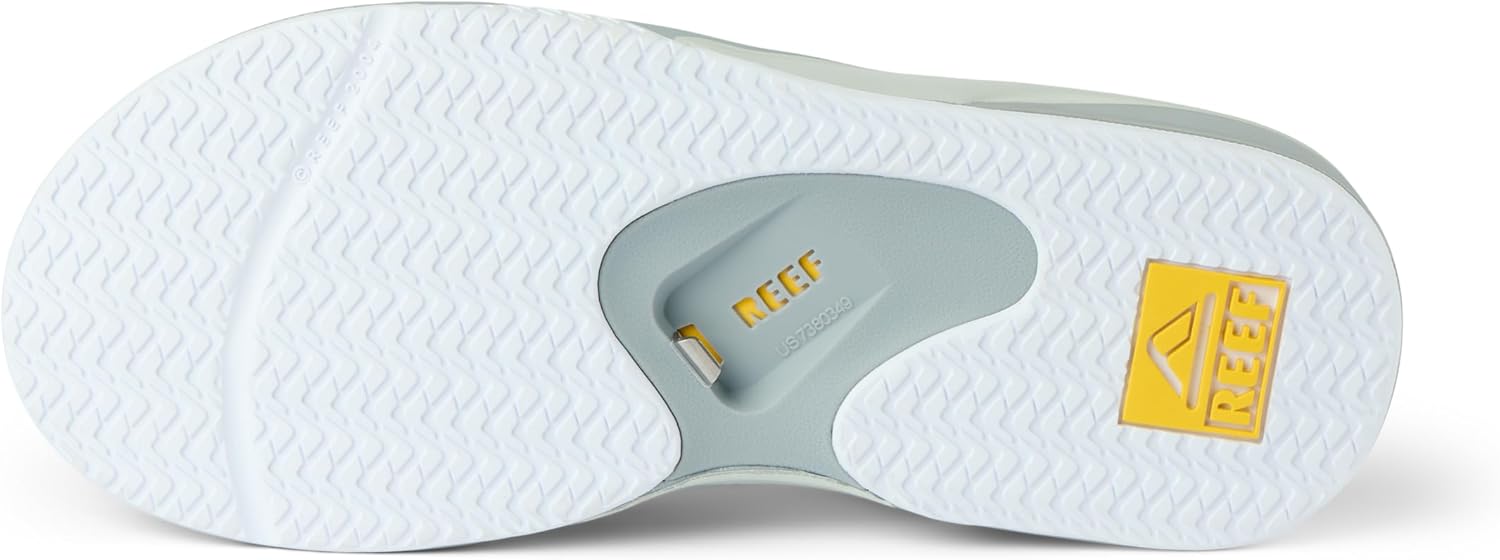 Мужские шлепанцы REEF с открывалкой для бутылок, желтый/серый — фото 3