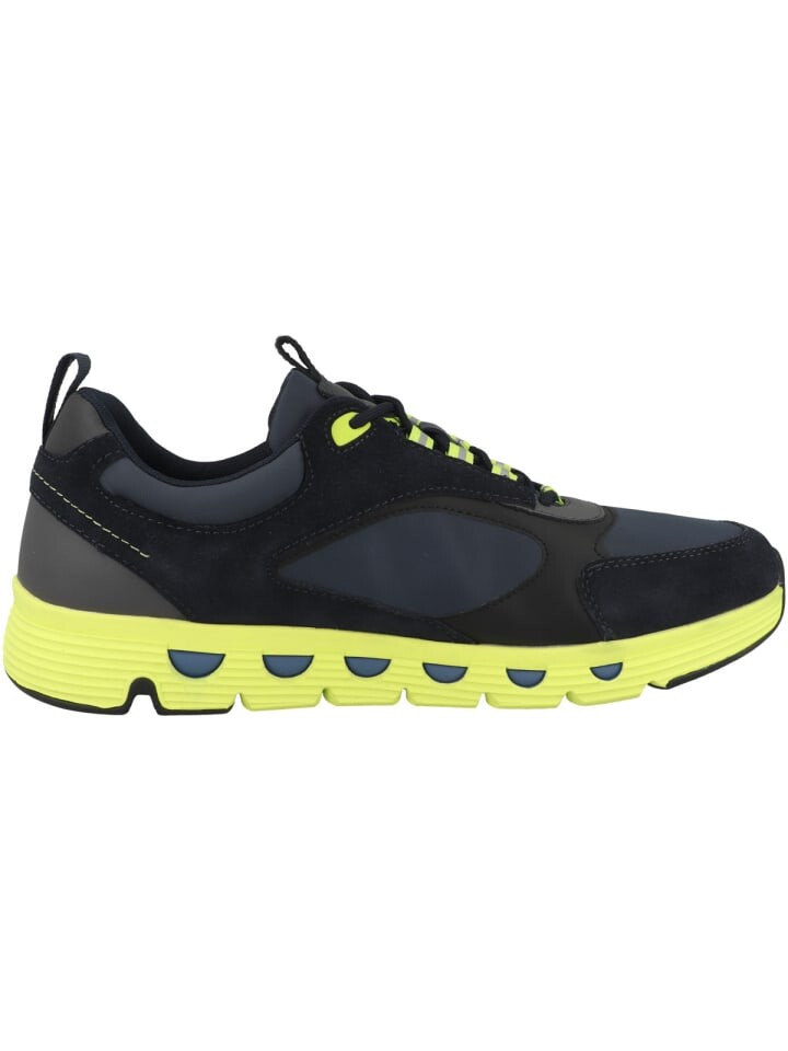 Кроссовки на шнуровке Geox Sneaker low U Spherica Ecub-4 A, синий — фото 3