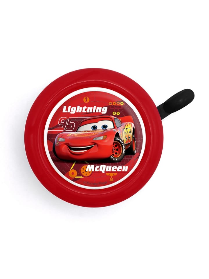 

COFI 1453 Детский велосипедный звонок Cars 3 из металла, разноцветный, с громким звуком, красный
