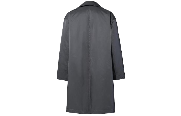 UNIQLO Пальто Jil Sander Collaboration мужское тёмно-серое, Dark Gray — фото 4