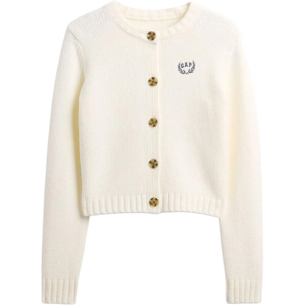 Свитер для детей с круглым вырезом GAP Marine Blue — фото 3