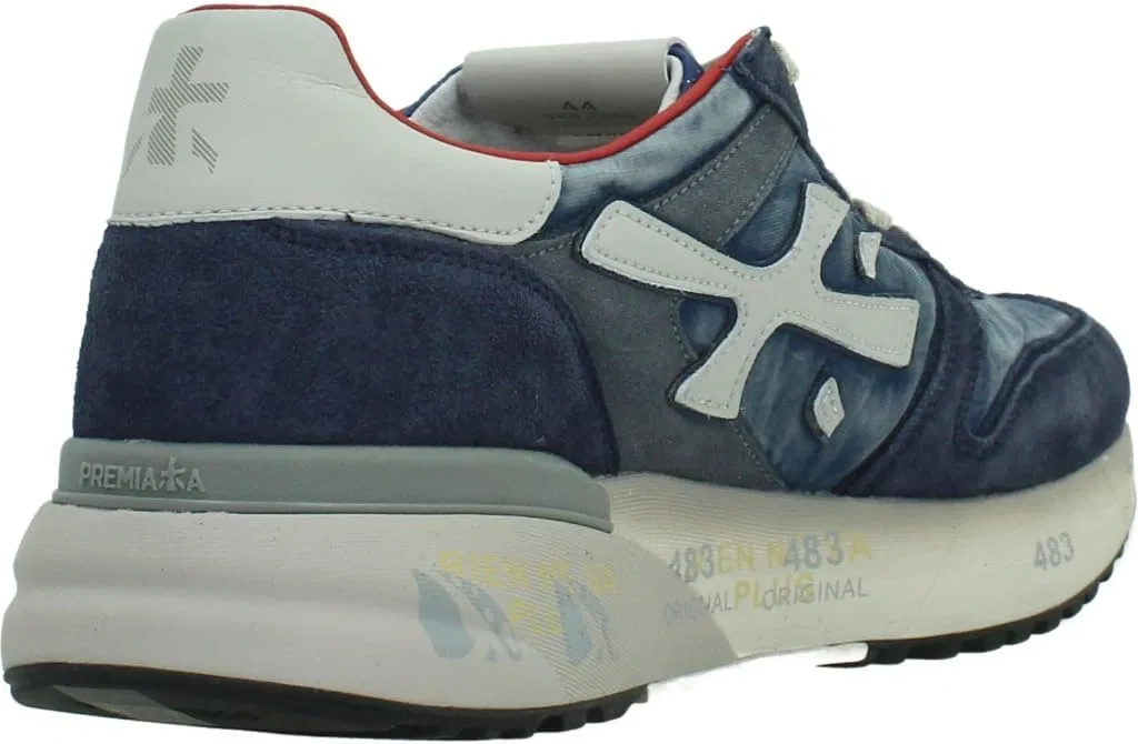 Кроссовки Premiata Mick 8006 Trainers, Ice Crystal — фото 3