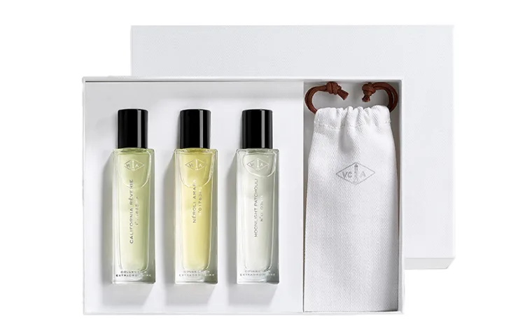 Van Cleef & Arpels Набор пробников духов Exceptional Reserve для женщин, Moonshine Snow 15ml + Moonshine Patchouli 15ml + Nile Blossom 15ml — фото 4