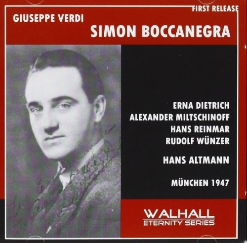 

CD диск Reinmar: Simon Boccanegra