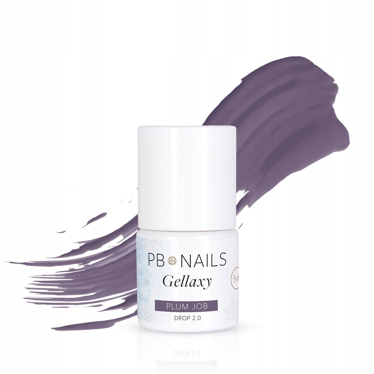 

PB Nails Гибридный лак для ногтей Drop 2.0 Plum Job 5мл