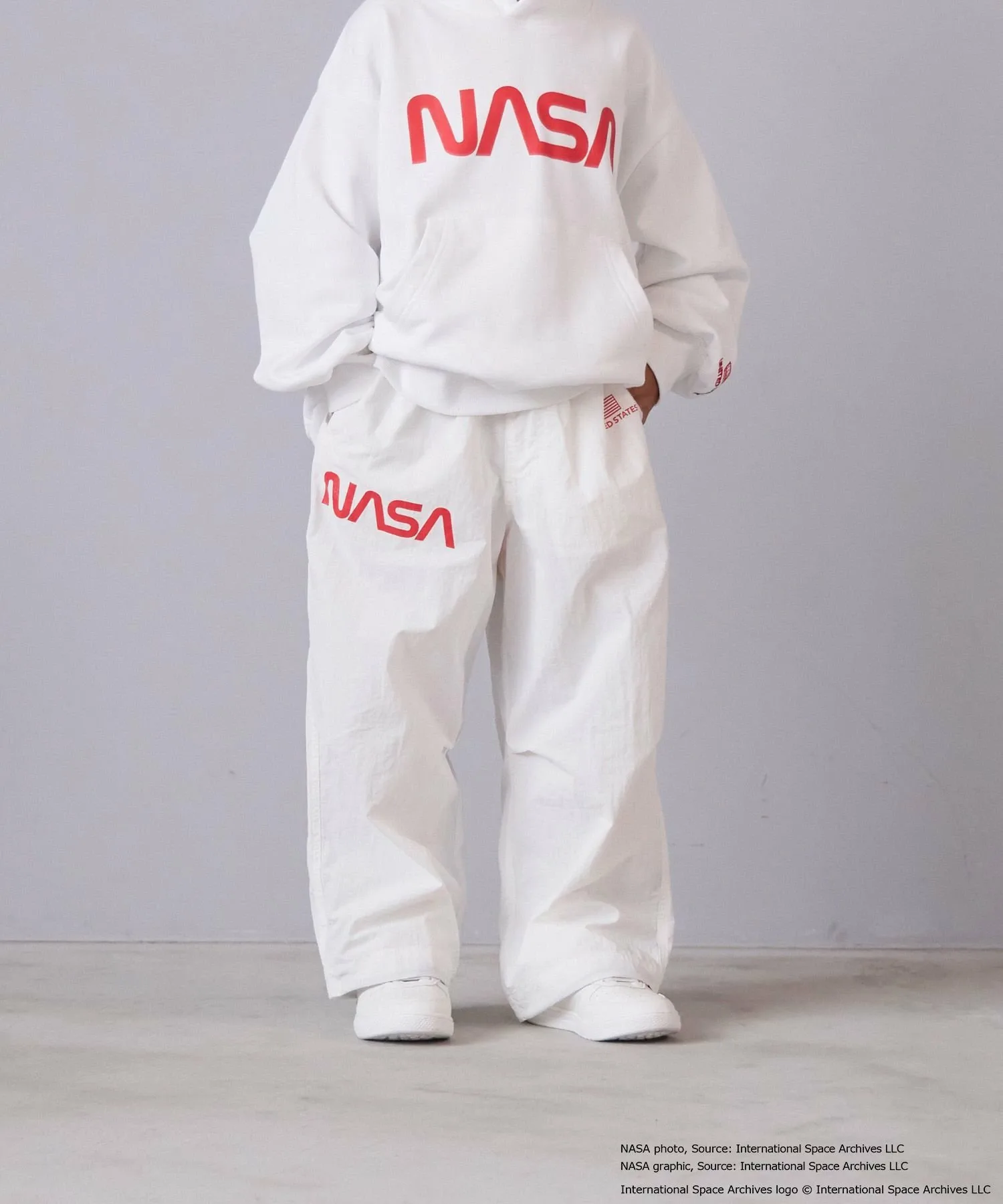 Нейлоновые брюки NASA Lowrys Farm, Off-white (05)