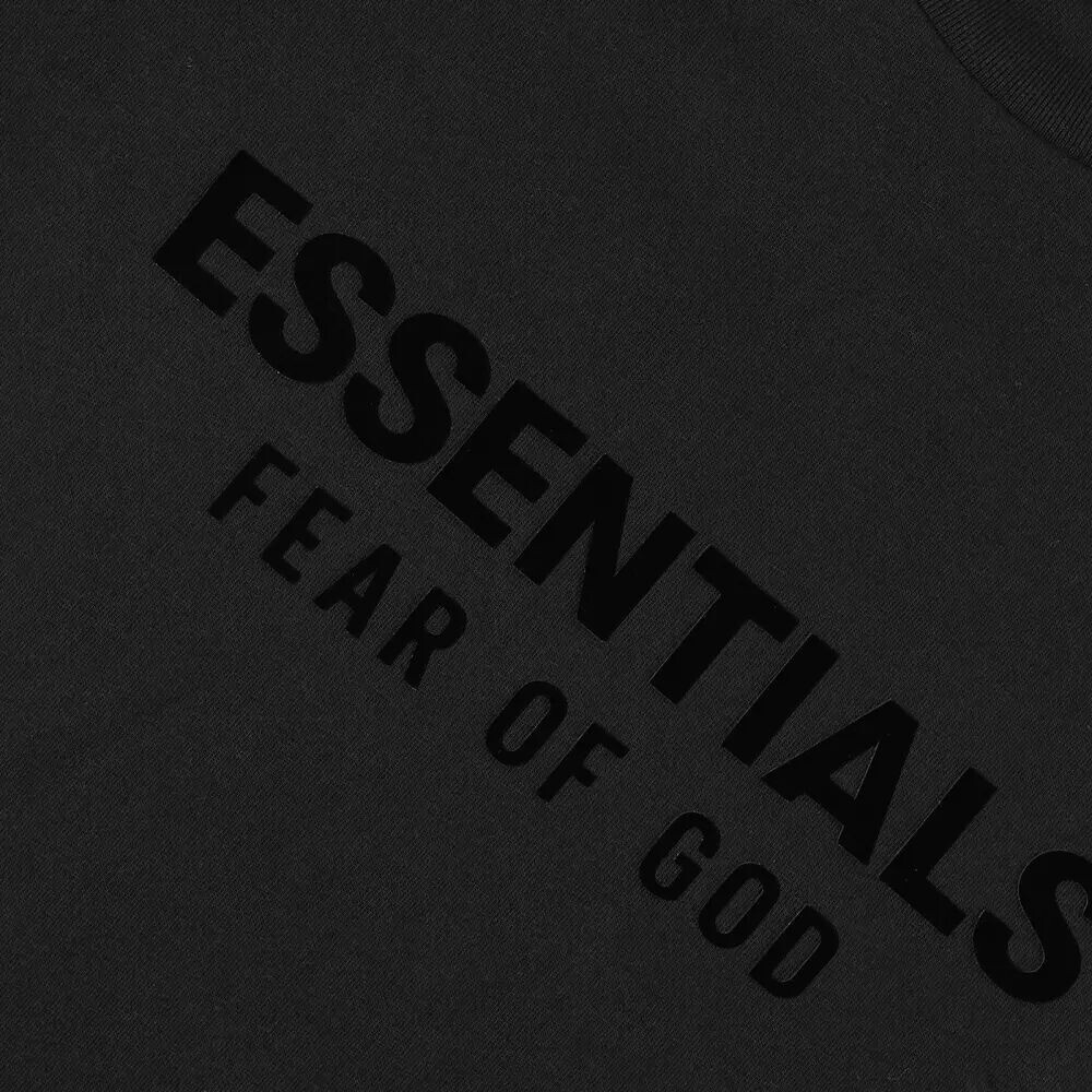 

Fear of God Essentials Футболка Spring Kids с круглым вырезом, черный