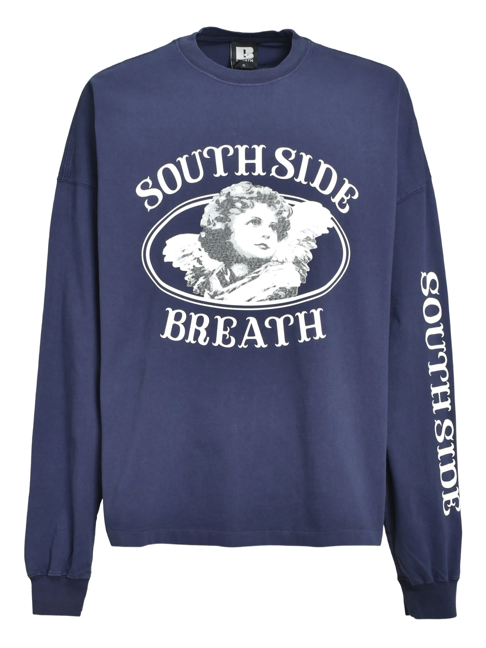 

Футболка Angel с длинными рукавами и логотипом Breath, синий