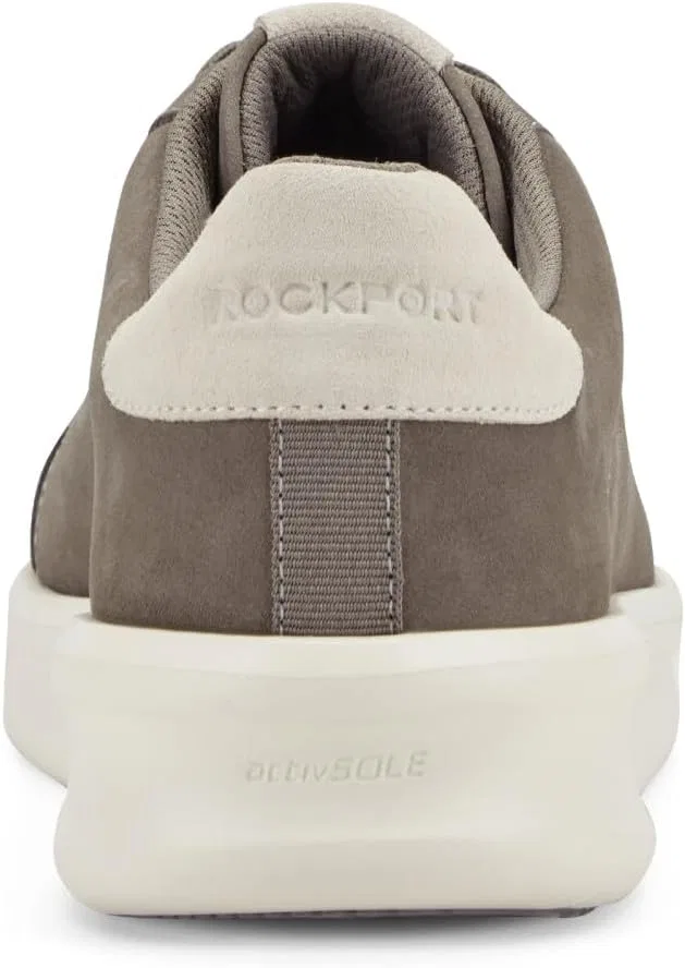 Мужские кроссовки Rockport Lite Court Trainers, Light Green Nubuck — фото 2