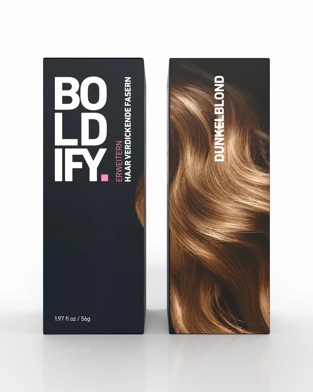 Маскирующие волокна для волос BOLDIFY, темный блонд, 56 г Boldify, Dark Blonde — фото 2