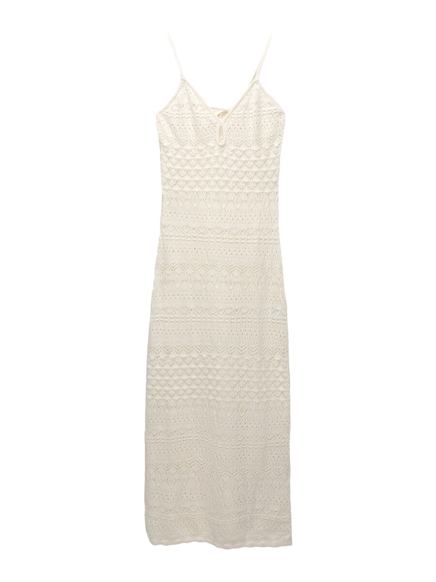 

Вязаное платье Pull&Bear VESTIDO, экрю