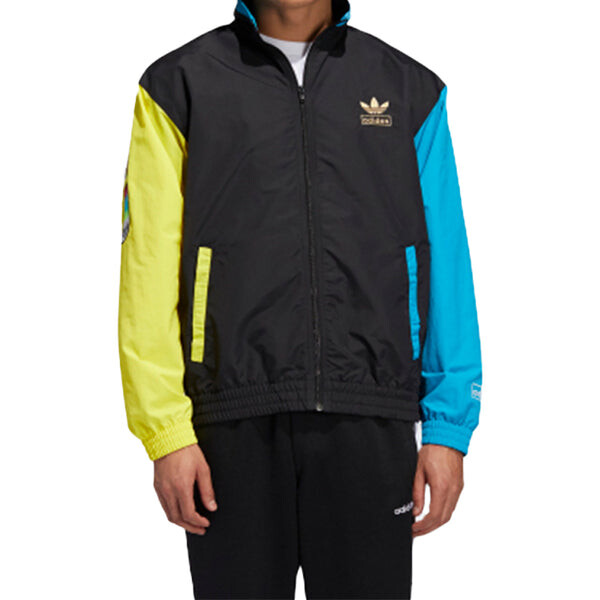 Куртка adidas originals Shadow TR WB Sports Jacket Black, черный — фото 3