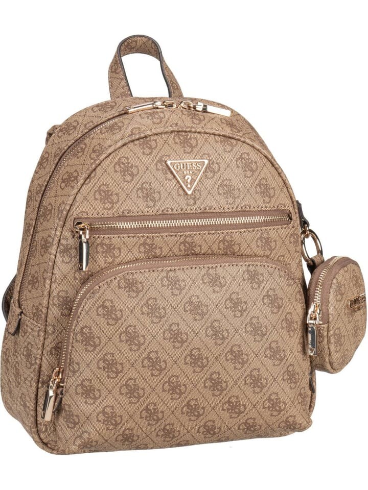 

Рюкзак Guess, цвет latte logo