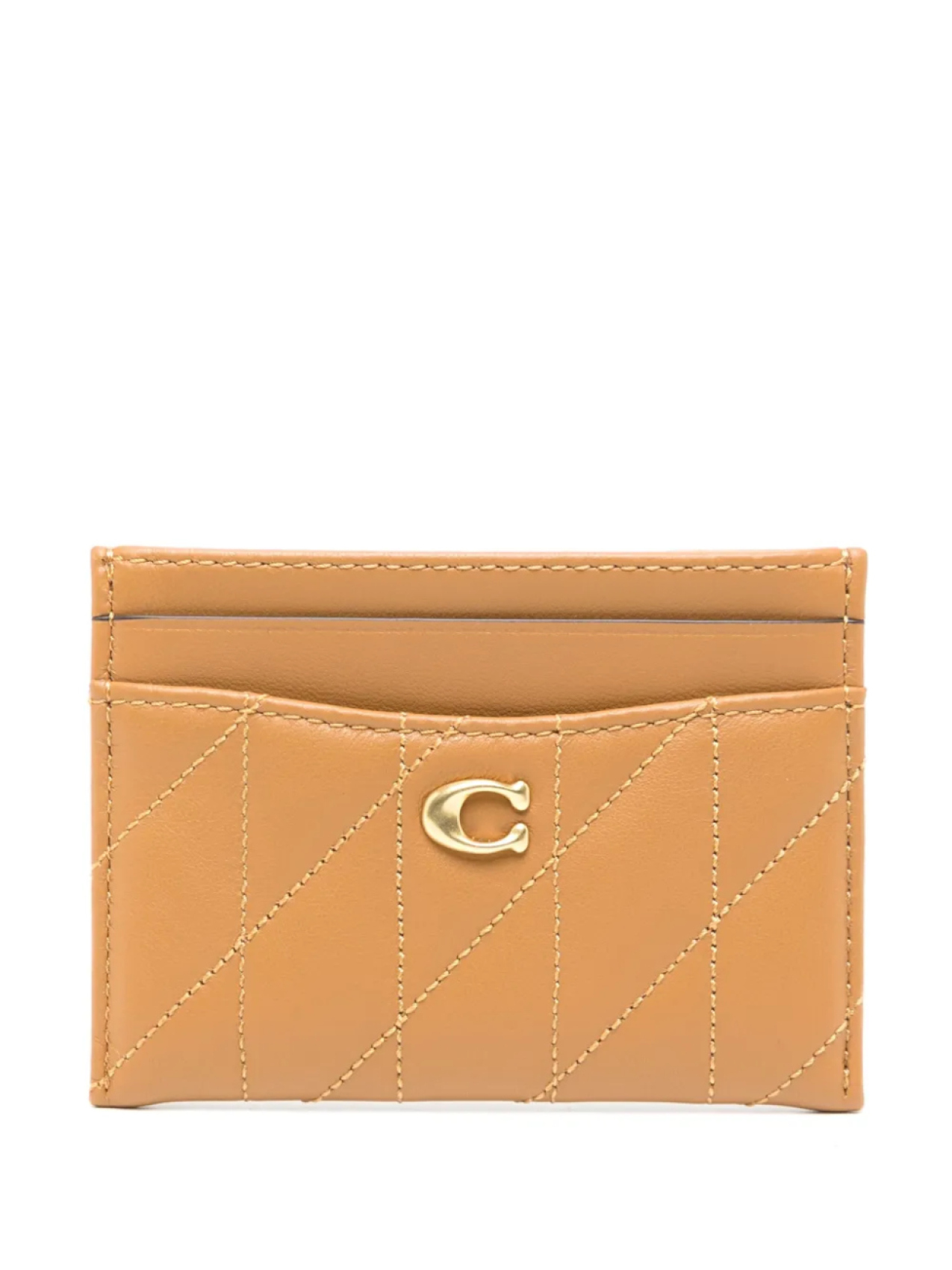 

Стеганая подушка-картхолдер Coach, коричневый
