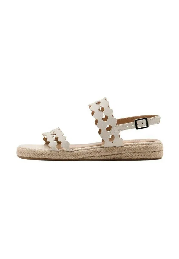 Детские сандалии кремового цвета Mango Kids, Off-White