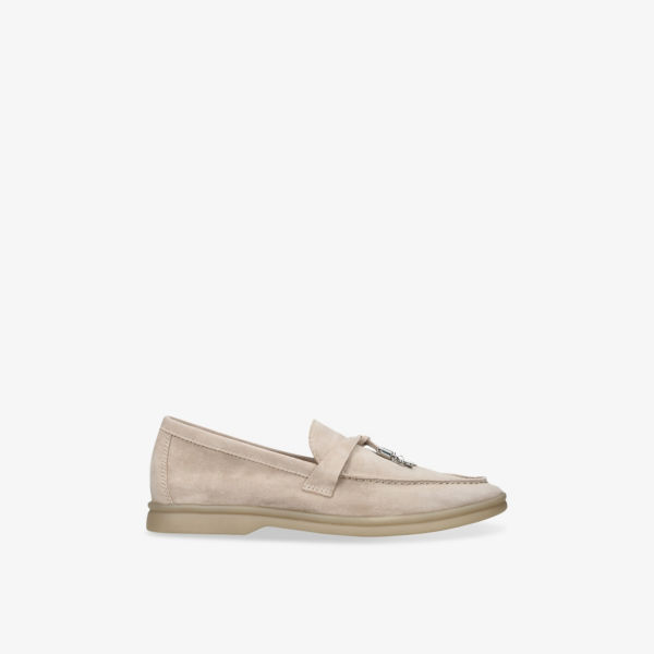 Лоферы Steve Madden Portland замшевые, белый