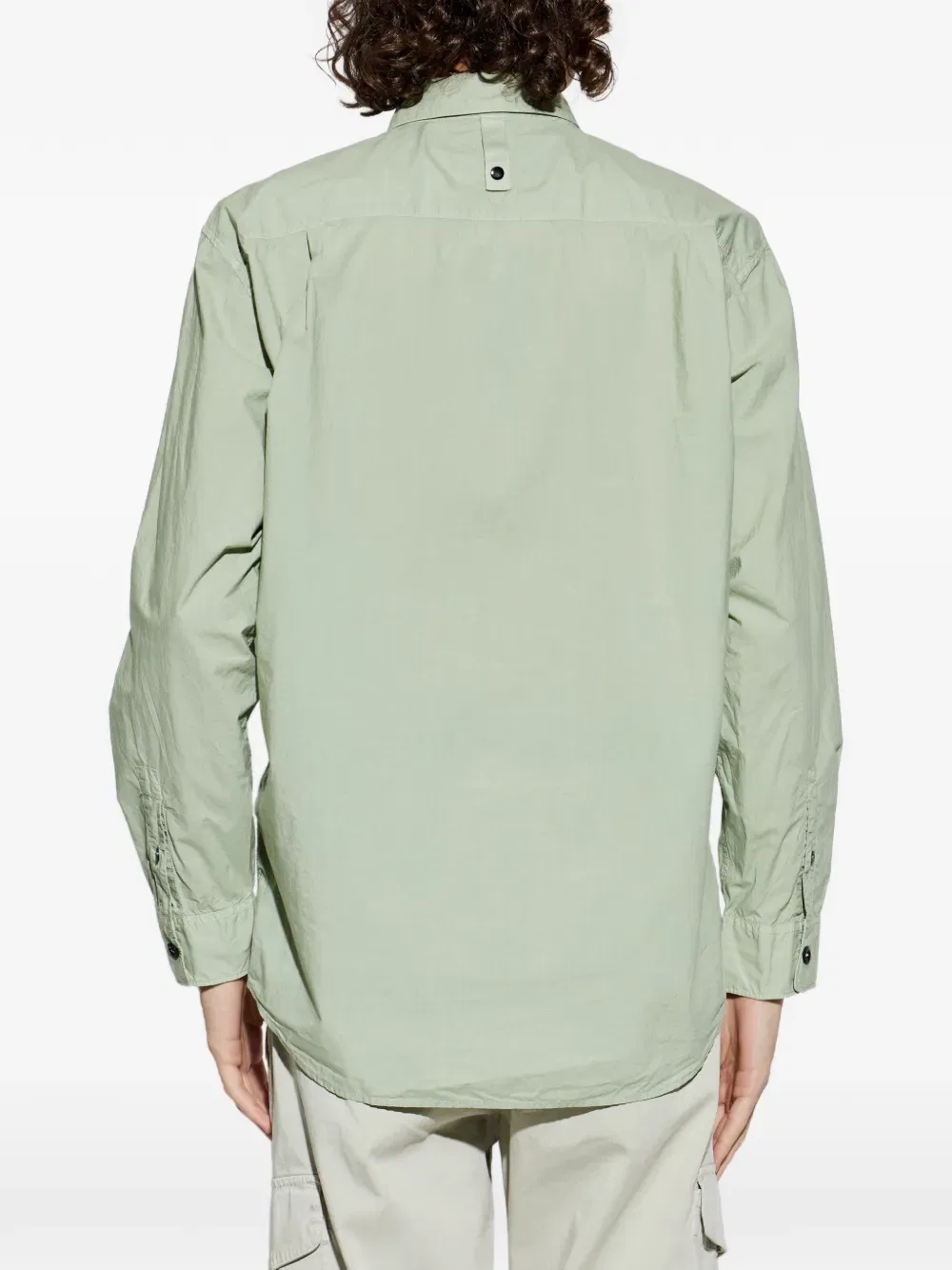 Рубашка с нагрудным карманом Stone Island, зеленый — фото 4