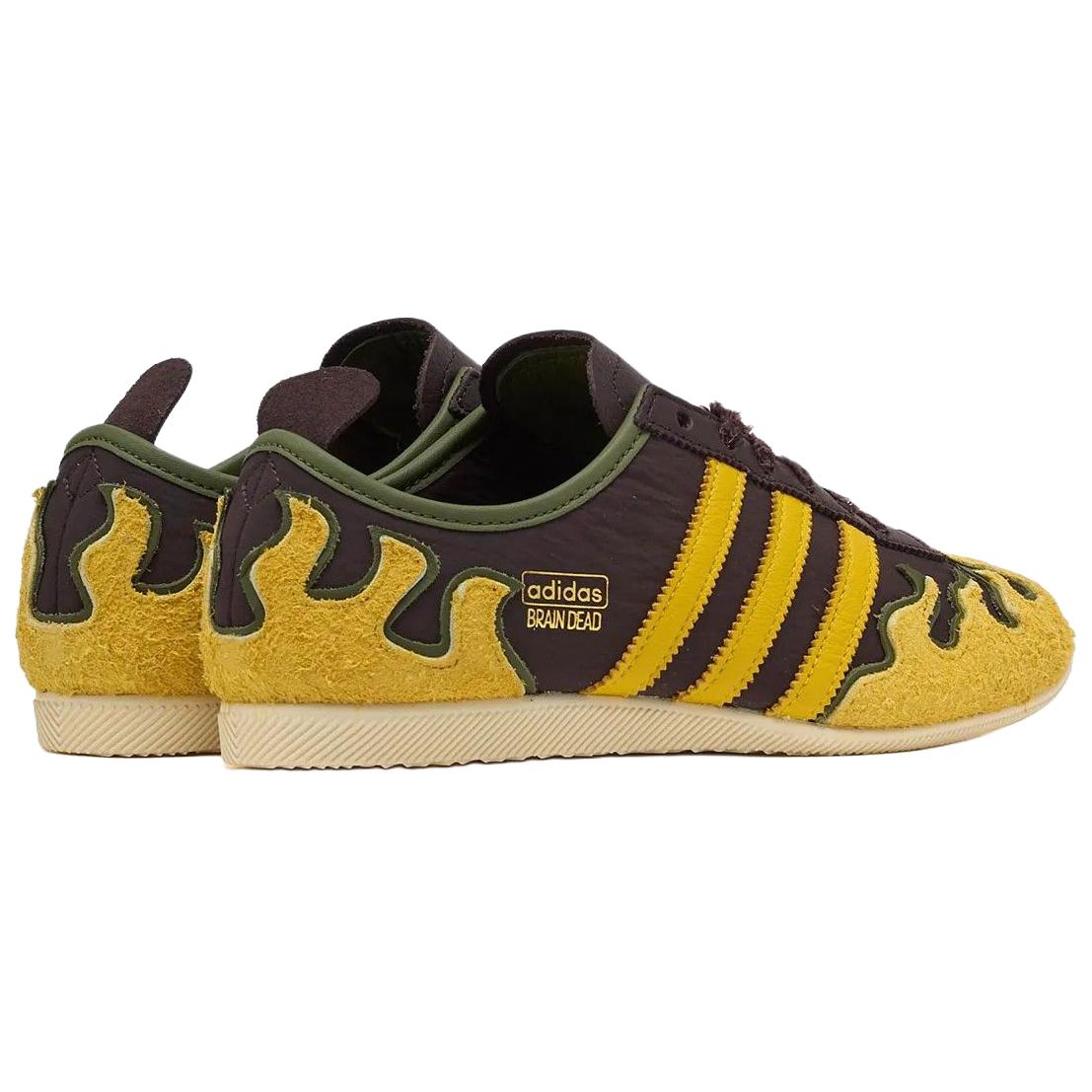 Adidas Брейн Дед Икс Джапан 'Браун Хейзел Еллоу' — Коричнево-желтый, цвет Brown Yellow — фото 4