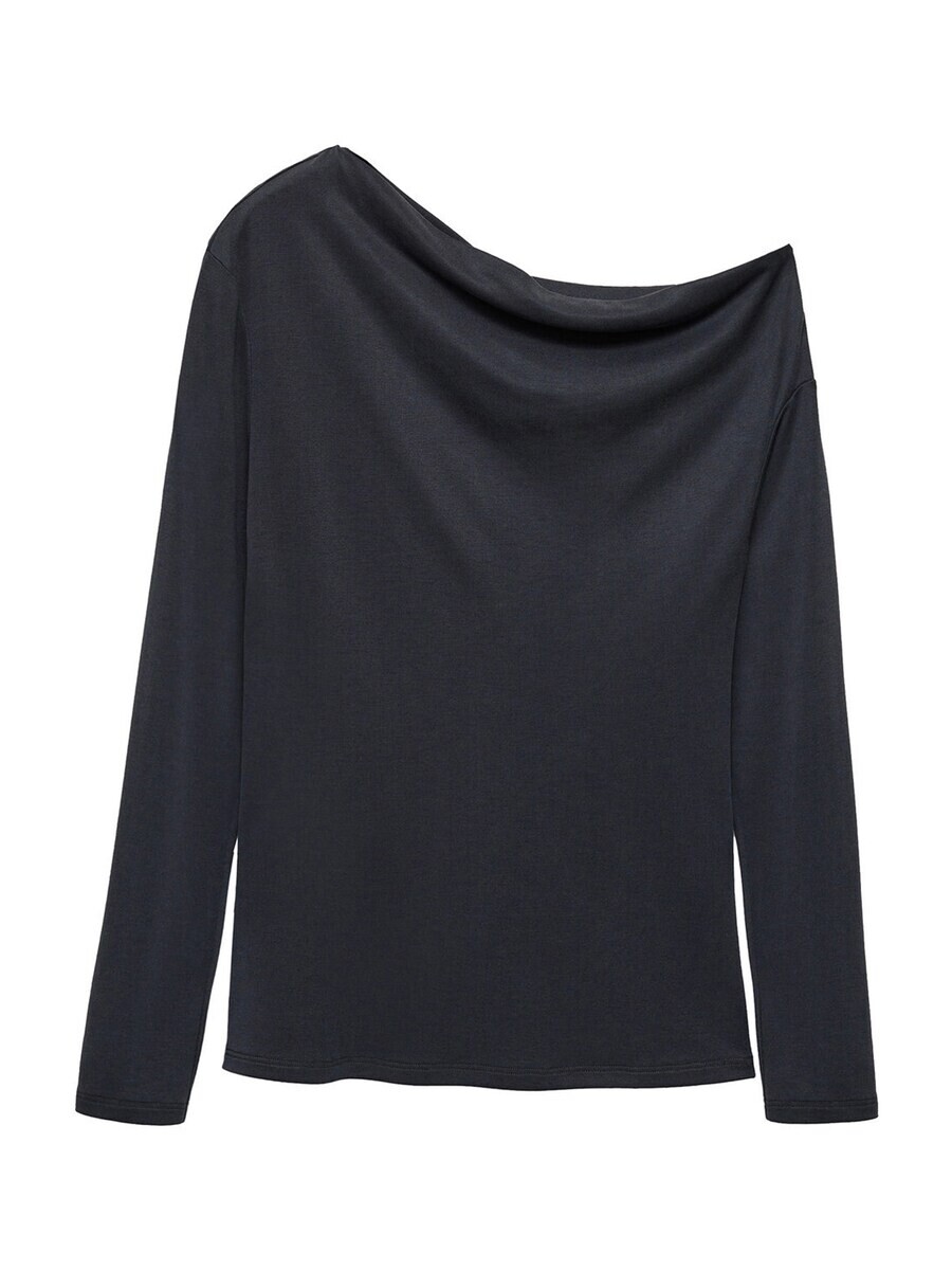 

Лонгслив MANGO Shirt CARAIVA, ночной синий