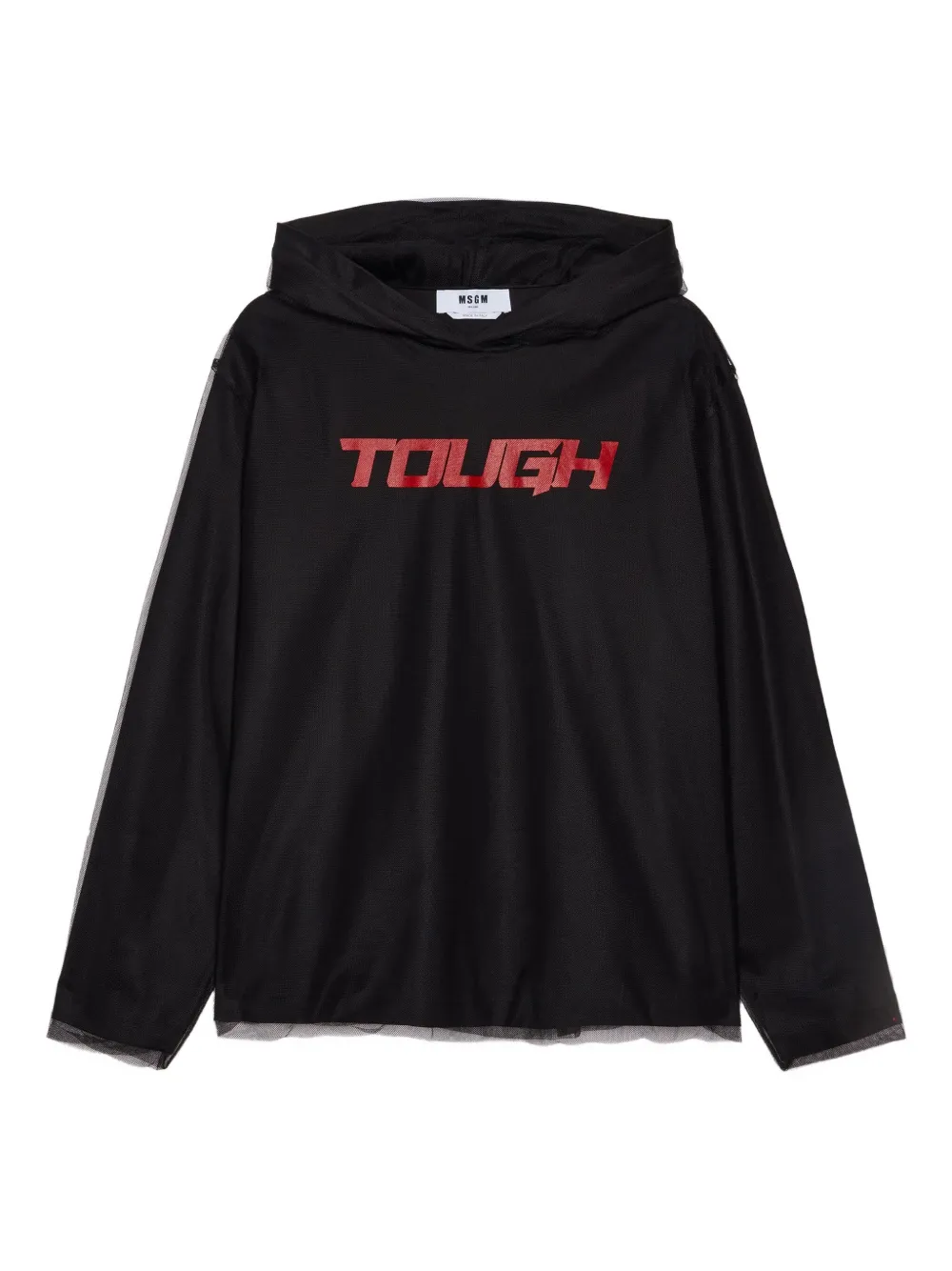 

Худи с длинными рукавами Msgm, черный