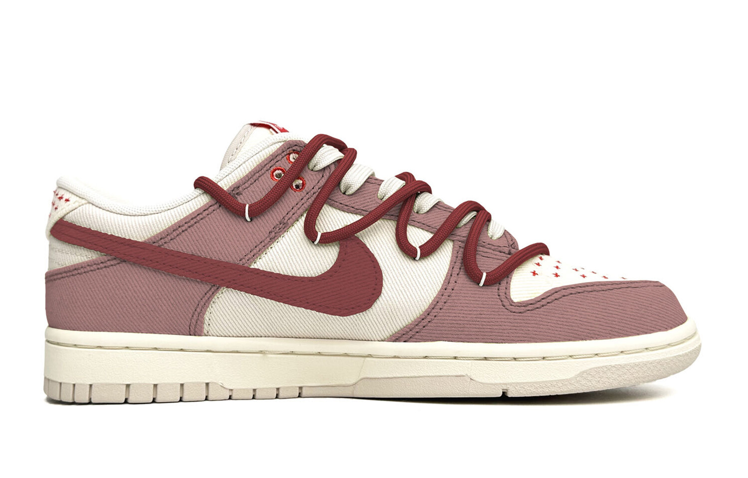 

Кроссовки Nike Dunk Skateboard Shoes Men Low-Top White/Red