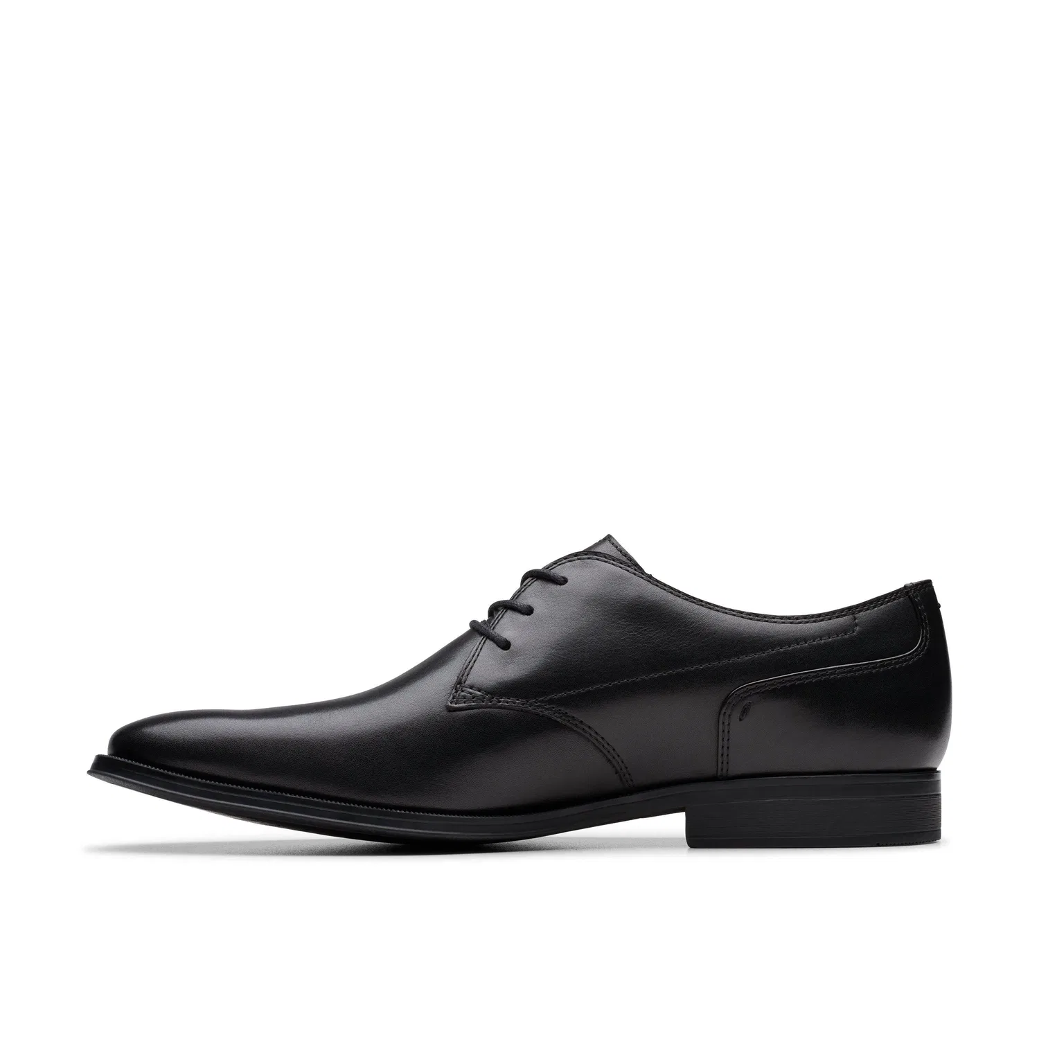 Дерби мужские Paulton Lace Clarks, черный — фото 2