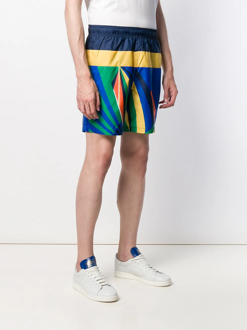 Шорты-бермуды с принтом Sailboat POLO RALPH LAUREN, синий — фото 3