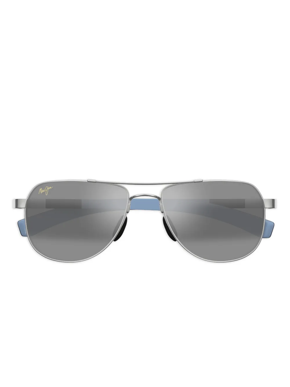 

Солнцезащитные очки-пилоты Guardrail Maui Jim, черный