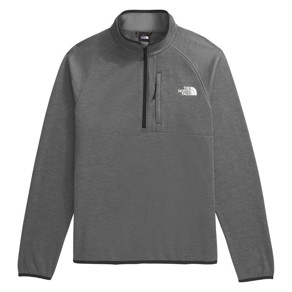 

Флисовая куртка-полупильник The North Face Canyonlands (мужская), TNF Medium Grey Heather/NPF
