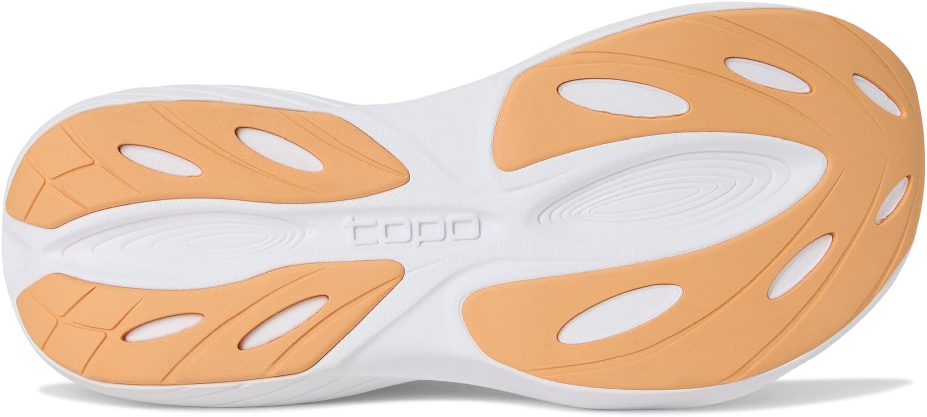Кроссовки Topo Athletic Atmos, цвет Green/Orange — фото 3