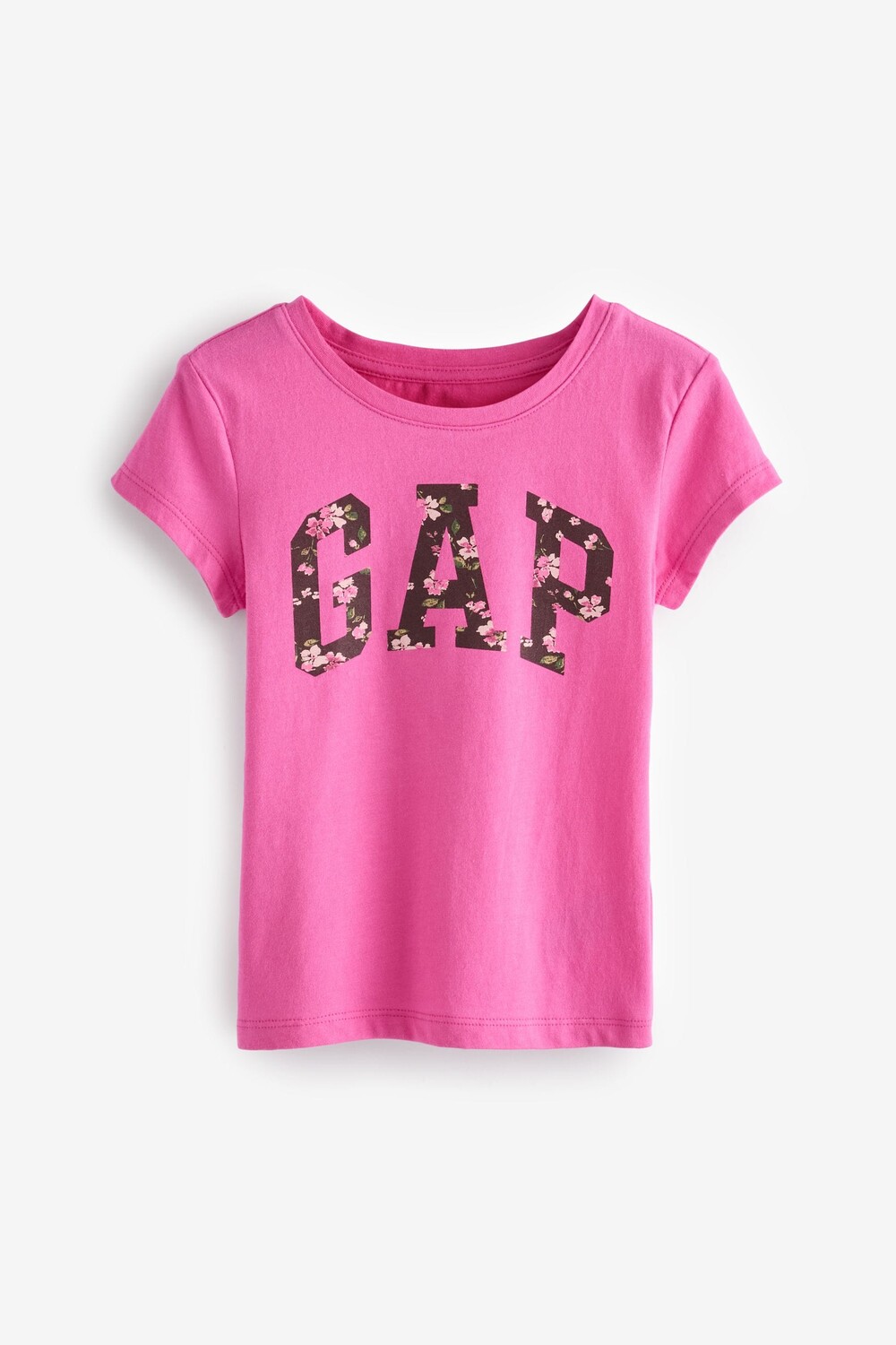 

Футболка с логотипом Arch (4 13 лет) Gap, розовый