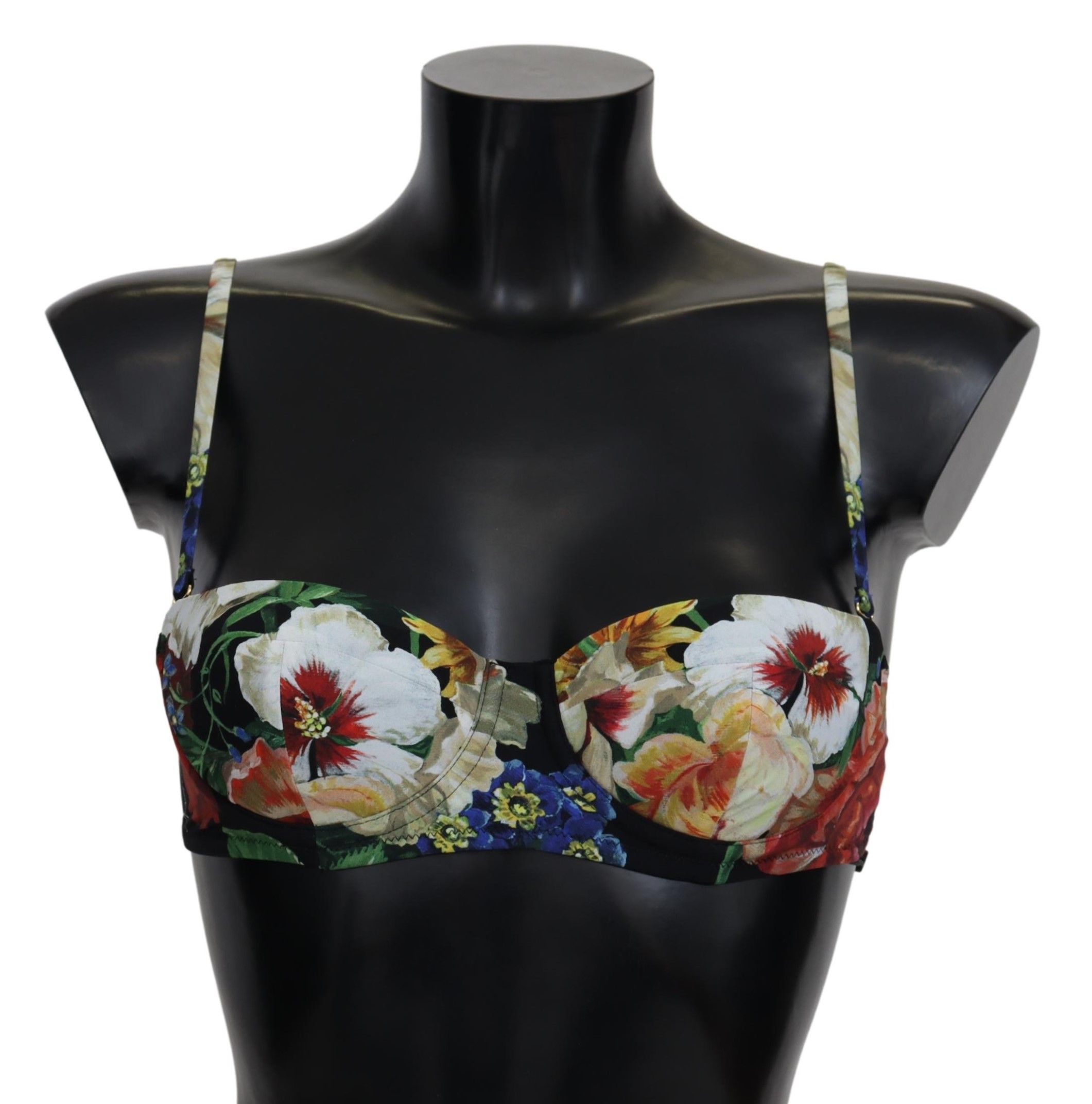 

Эластичный топ бикини Floral Elegance Dolce & Gabbana, мультиколор