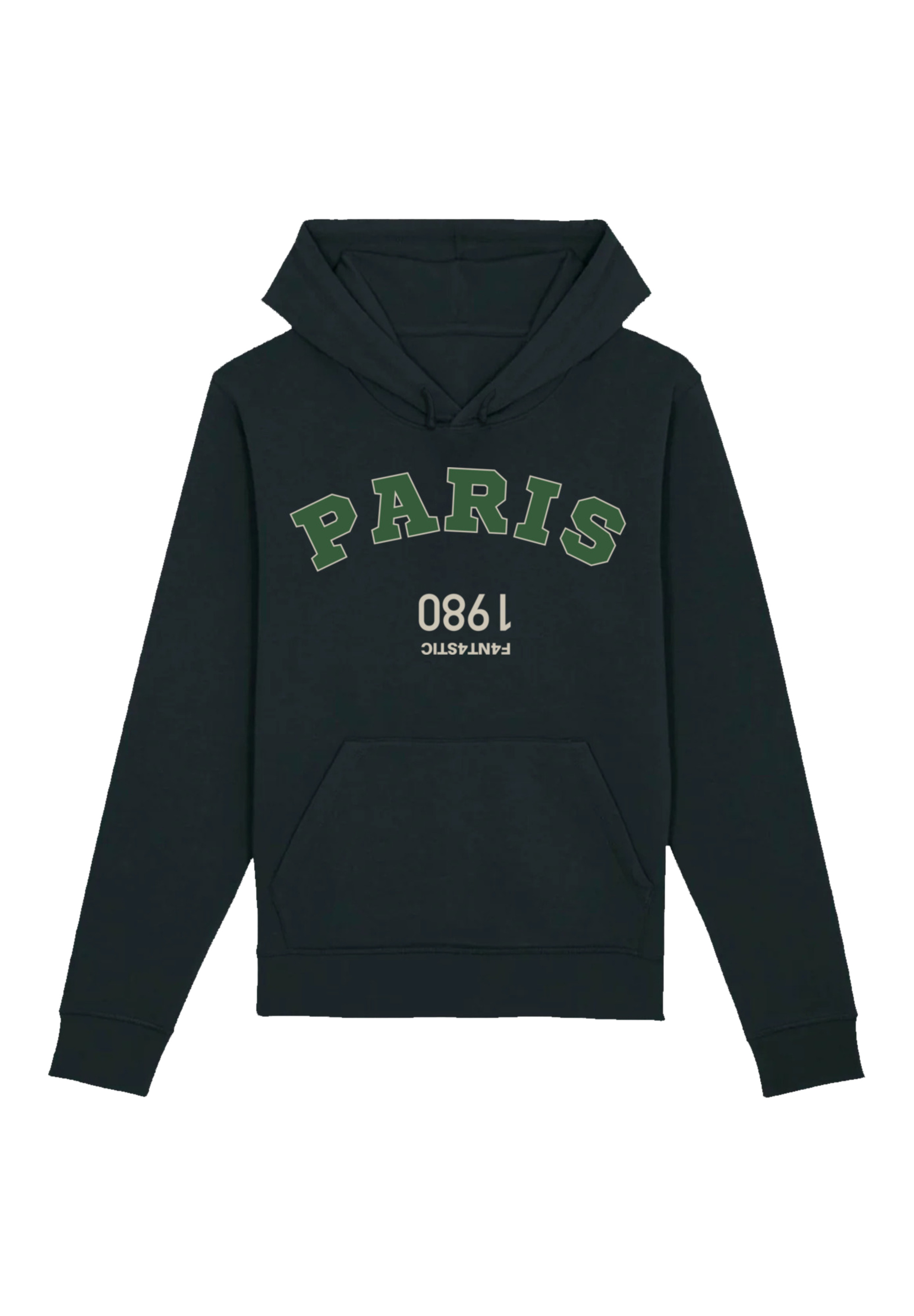 

Свитер F4NT4STIC Hoodie Paris 1980 Grün, черный