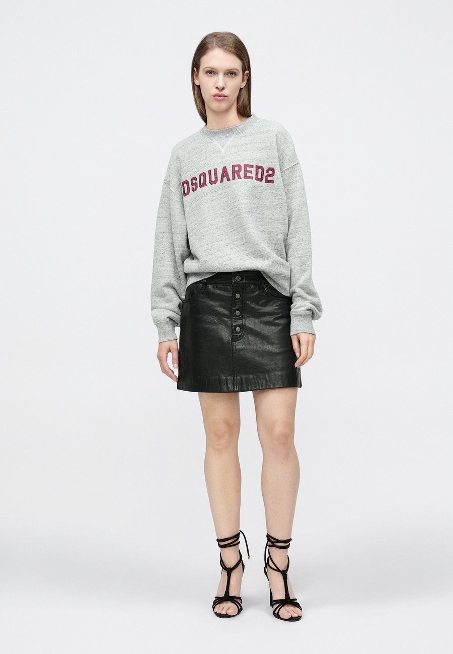 Толстовка Dsquared2 WIDE CREW NECK, Grey — фото 2