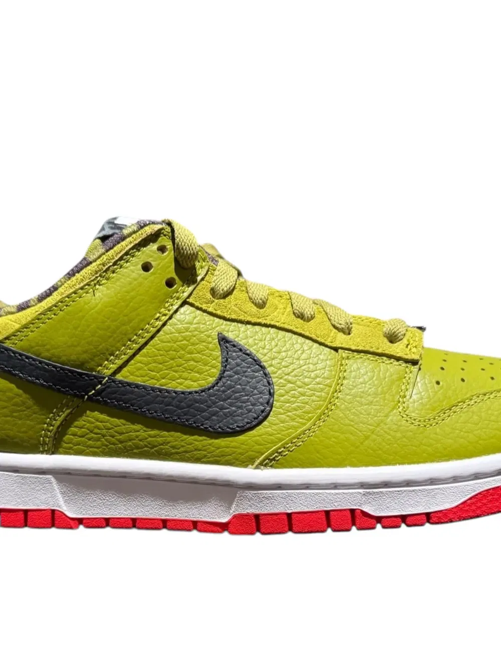 Кроссовки Dunk low retro se Nike, зеленый — фото 2