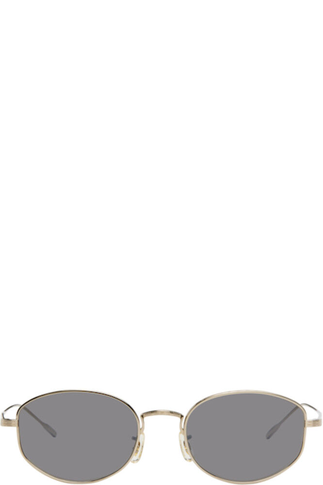 

Золотые солнцезащитные очки Estra Oliver Peoples