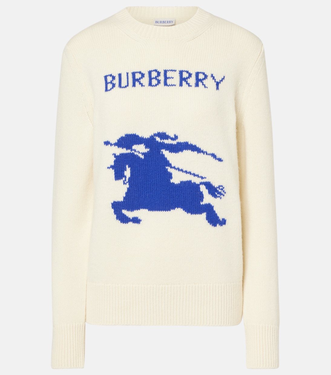 

Свитер EKD из шерсти и кашемира Burberry, белый