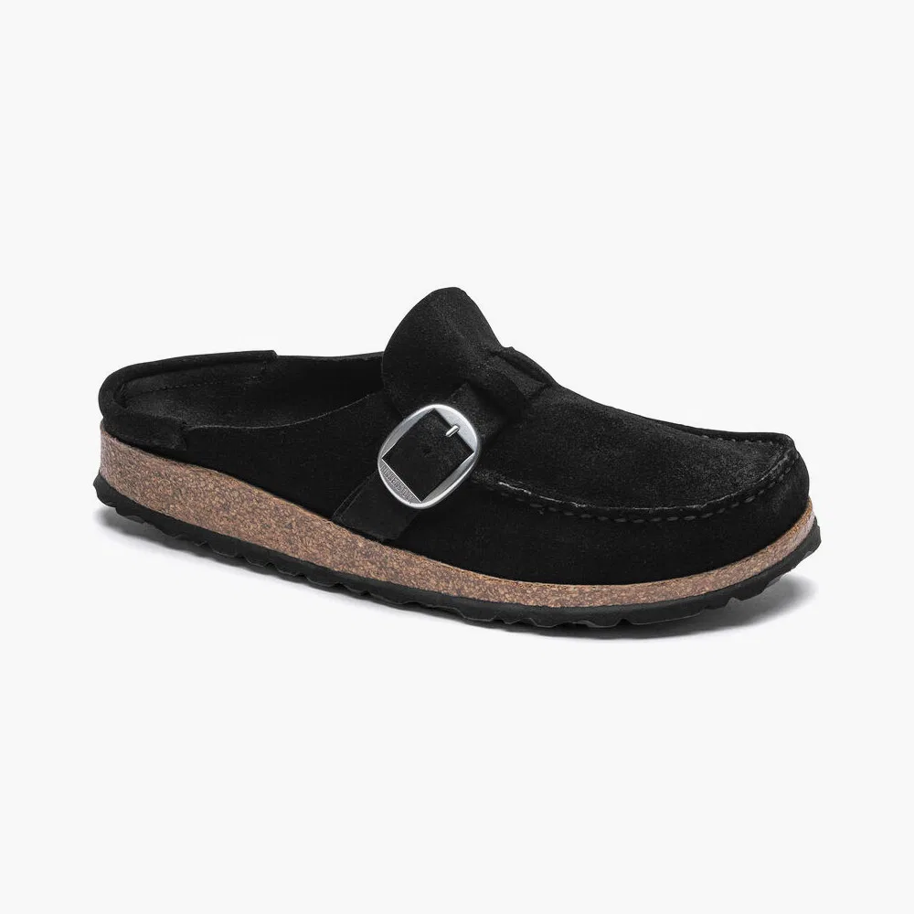 Мужские блоферы Buckley Suede Leather чёрные от Birkenstock
